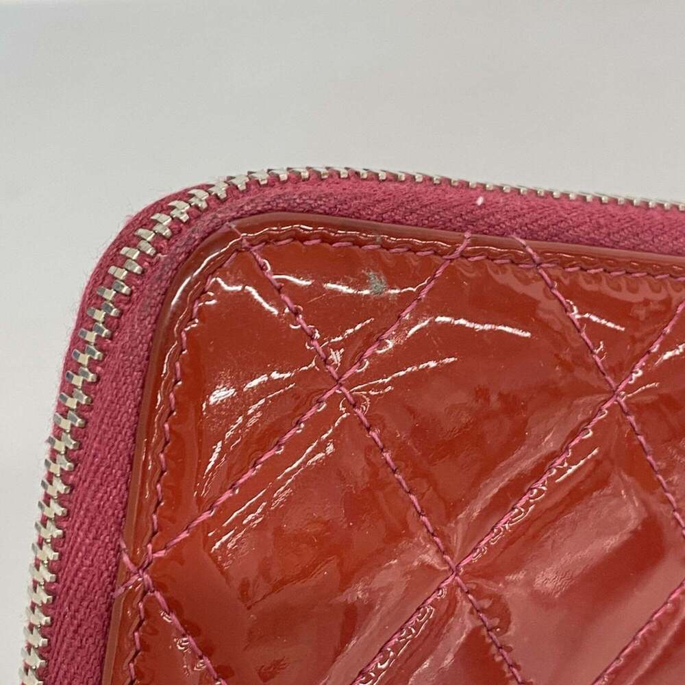 CHANEL Red Leather Wallet - Picture 5 of 9